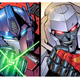 Illustration for article titled Heres art from the Transformers/Justice League comic that never happened
